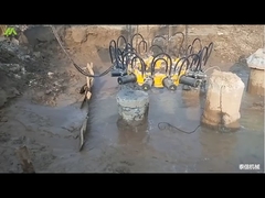 ¿Cómo funciona la máquina de romper la cabeza de pila redonda?