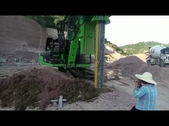 ¿Cuál es la profundidad de trabajo típica de una plataforma de perforación hidráulica y una plataforma de perforación rotativa?