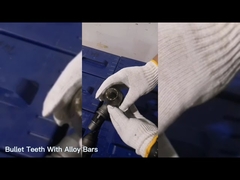 cubo de perforación para pilotes, barrena para roca, dientes de bala de 25 mm B47K22