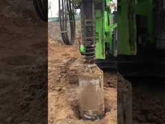 Chasis rotatorio de Rig Full Hydraulic With China de la perforación de KR125A que llena