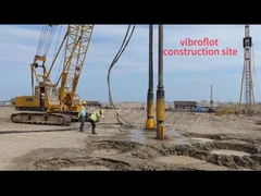 Equipo de columna de piedra de fábrica de China Vibroflot Equipo de vibración eléctrica