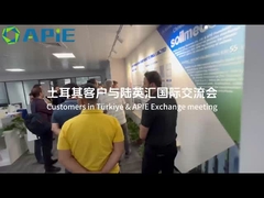 Los clientes de Turquía visitan APIE para intercambios y cooperación internacionales