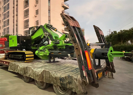 Máquina rotatoria hidráulica de la correa eslabonada de la plataforma de perforación 50kn para la construcción
