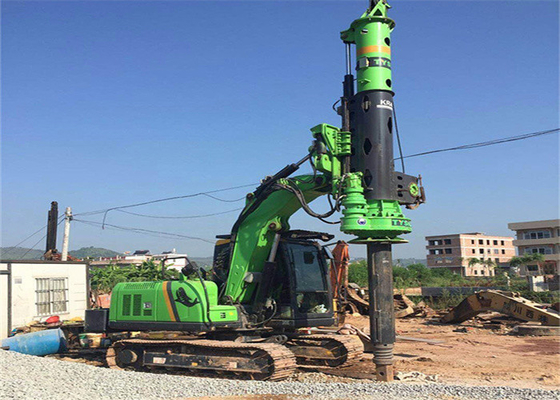 Taladro rotatorio Rig Machine de la pila KR50 los 38m/Min Construction Equipment