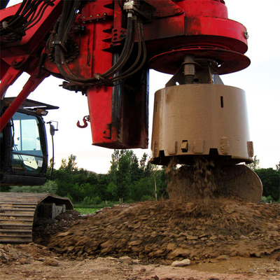 Cubo de Attachments Rig Tool Rock Soil Drilling del excavador del suelo del cubo