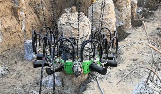 Excavador hidráulico Pile Breaker Machine del cortador principal para la fundación de la construcción