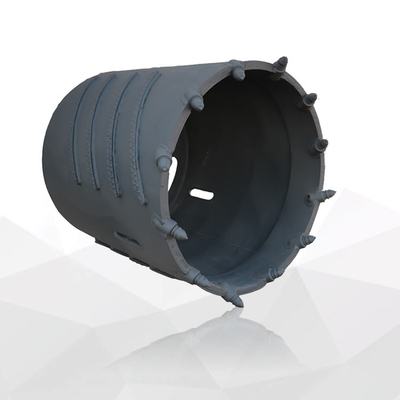 El aparejo rotatorio equipa el cubo de la perforación del barril de la base Pilas de la broca de los dientes de la bala Rocas del rasguño