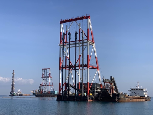 Construcción de maquinaria de construcción de equipos Vibroflot de alimentación inferior de 180 W
