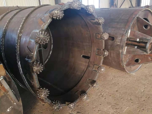 Plataforma de perforación de cimentación de pila Cubo de barrena Piedras de amolar Broca de cortador de rodillo de barril de base