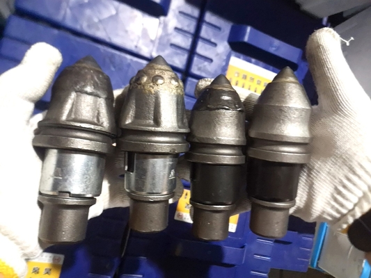 Herramientas de pilotaje Perforación Bala Dientes Rock Auger 25mm B47k22