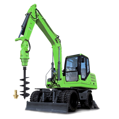 Taladro portátil Taladro de tierra Hidráulico Máquina Agujero de tierra Taladro Torque 8000 Nm