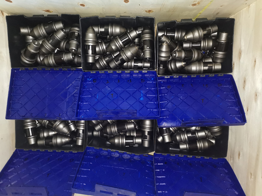 Dientes de taladro de barrena de carburo Rocas de rasguño de 25 mm para barril de base