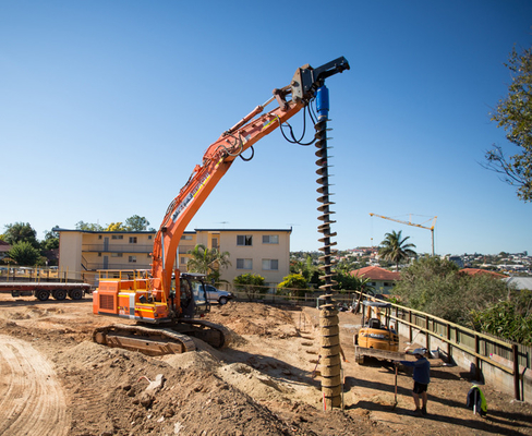 Miniexcavadora de la máquina perforadora del agujero del excavador de la pila aburrida del taladro de la tierra