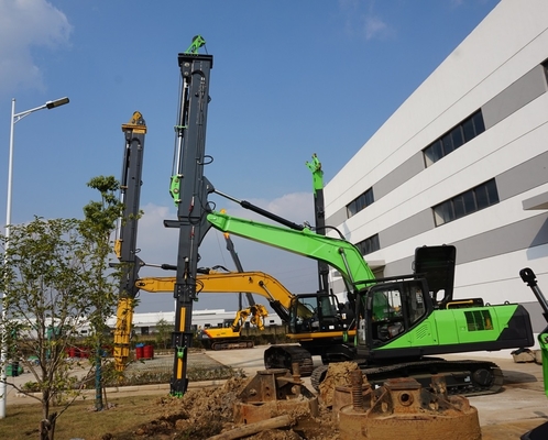 APIE KM220 Clamshell Telescopic Arm 23ton With 22490mm Max. Digging Depth
