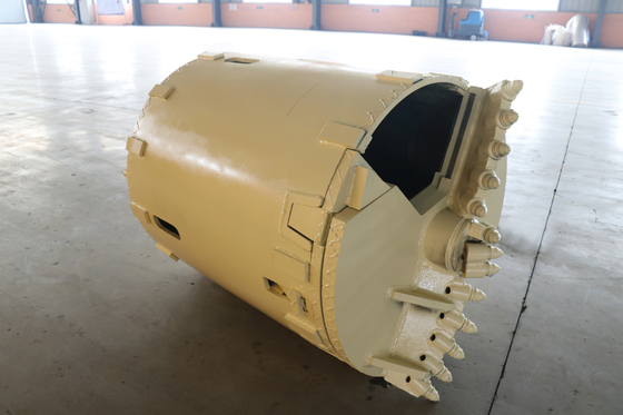 soldadura de los dientes de la bala de 3000m m Rig Rock Drilling Bucket Small