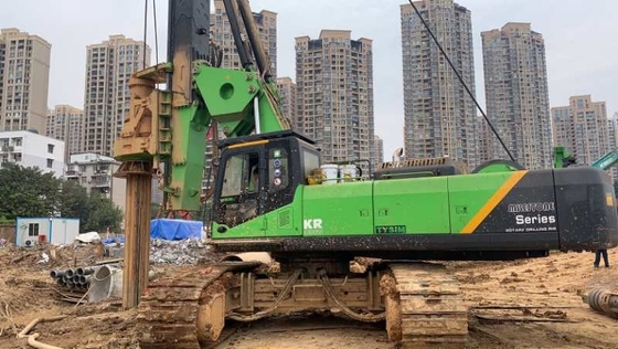 Perforadoras de tierra de la pila del tornillo de la fundación hidráulica 360 KN.M Max Torque