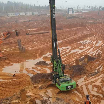 Fuerza principal hidráulica del tirón del torno de Machine 230 KN del conductor de pila del material de construcción