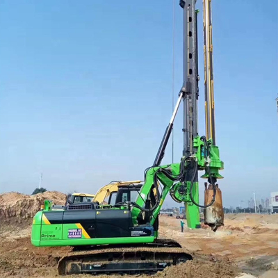 Altas emisiones de Borehole Machines Low del conductor de pila de la confiabilidad 90 KN.M Max Torque 3500m m