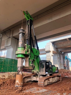 Plataforma de pilotaje de altura libre baja diesel de 60 m 200 kN para agujeros profundos