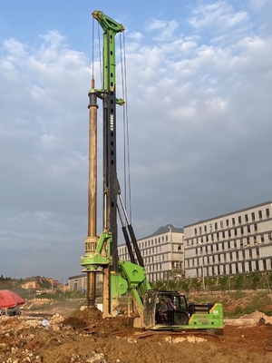 KR220M Hydraulic Rotary Drilling Rig Multifunctional Construction Works CFA los 20m