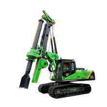 Plataforma de pilotaje de altura corta con motor diesel 200kN 60m de profundidad