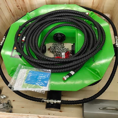 Instalación de acero de la fundación de pila del control del PLC con la velocidad 40rpm de Max. Lifting Height los 20m