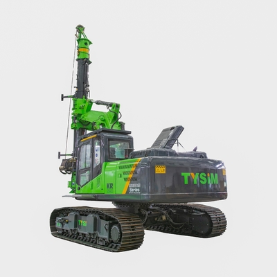 2200 mm Ancho de transporte Máquina de perforación de agujeros Diámetro 1600 mm Profundidad 10 m