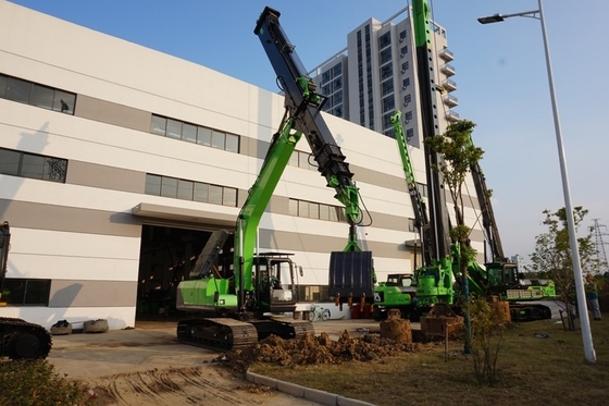 Km150 Brazo telescópico 15m Profundidad Excavadora telescópica de largo alcance Boom para la construcción
