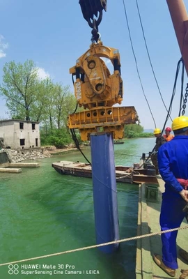 Excavadora de la hoja de pila de martillo eléctrico Vibro Martillo para conducción de tuberías de acero