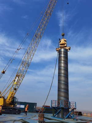 Equipo de ingeniería de alta precisión APZ45A para maquinaria de construcción de empillamientos Martillo eléctrico Vibro