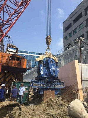 Equipo de conducción de pilas grúa colgante Vibro Martillo eléctrico Vibro Martillo