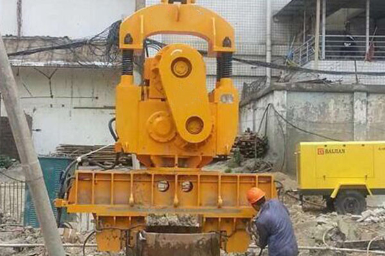 Equipo de conducción de pila de control remoto pila eléctrica Vibro Martillo