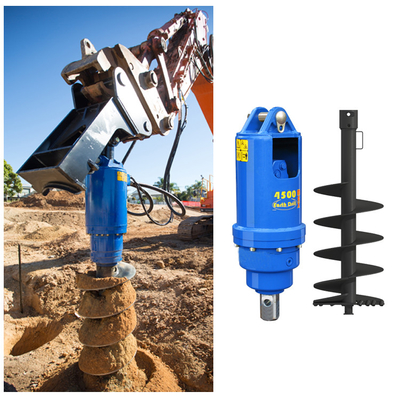 1.5-4 toneladas Mini Excavadora de perforación Diámetro de la máquina de corte de tierra personalizada para la excavadora
