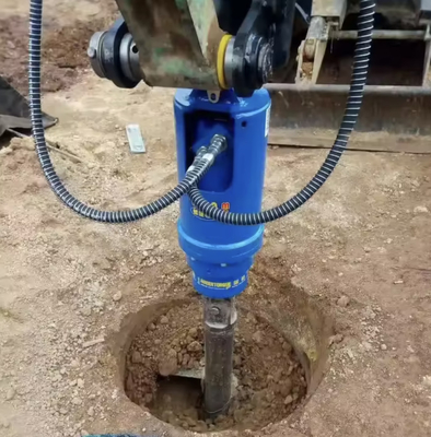 Exclusivo para un entorno de trabajo más seguro con una aguja de tierra hidráulica