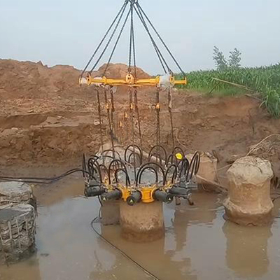 Fundamento de pila cortadores hidráulicos de hormigón rompehielos máquina de rotura de pilas para excavadoras más vendidos rompehielos