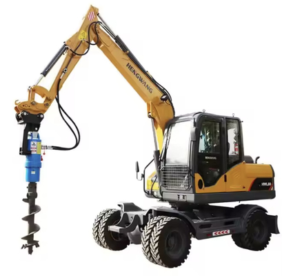 Venta caliente APIE profesional tornillo mini excavadora conductor de pila de perforación piezas de tierra agujero de perforación aguja de tierra
