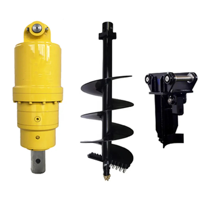 Máquina de excavación de agujeros Excavadora Slid Steer Attachments Excavadora hidráulica de tierra de auger para la venta