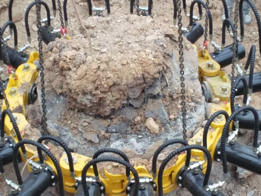 30MPa 160-200 Cantidad/8h Membrana de diafragma del rompehielos hidráulico para excavadoras de 5 a 50 t