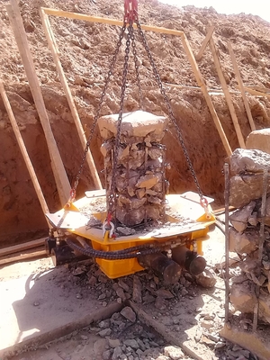 Excavadora de hormigón hidráulico martillo cortador de pilas KP400S/KP450S/KP500S Para excavadora