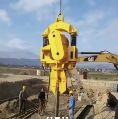 APZ150A Vibro Martillo Tipo eléctrico Tubos de conducción y pila de tuberías para la construcción