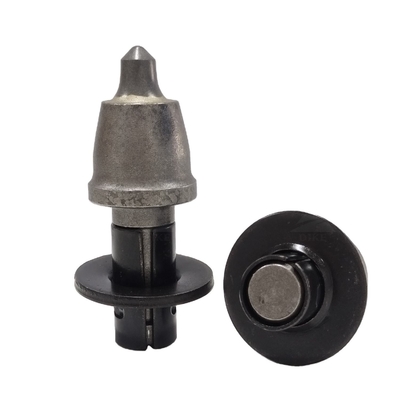 32 mm de forma cónica redonda de las partes de la vara 19 mm de la roca Auger dientes de bala para la pila de perforación de la plataforma