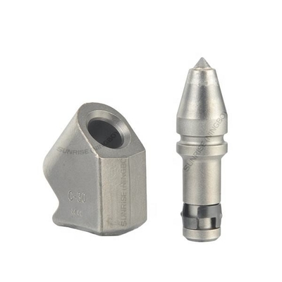 Dientes de bala de carburo Dirt Auger Dientes para la perforación de roca Cubo en plataformas rotativas