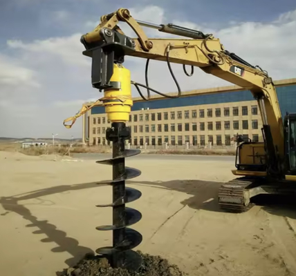 La máquina de perforación de agujeros de tierra para la construcción de empilladores hidráulicos de tierra