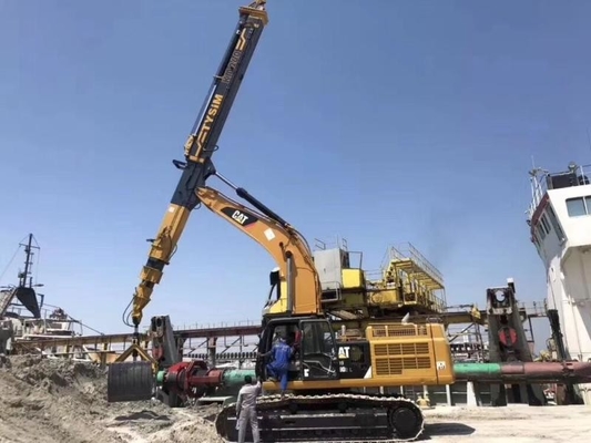 Excavadora telescópica de escayola de escayola equipo perfecto para operaciones de manipulación de materiales pesados