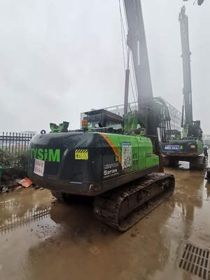Máquina de perforación de empilladora hidráulica de 35 m usada con plataforma de control electrónico de nueva generación para la construcción