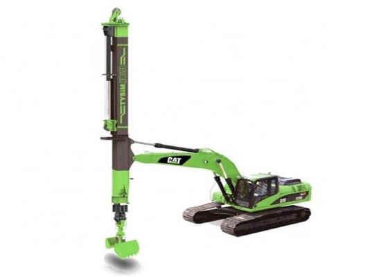 Excavador largo Super Long Arm del auge 3.6t del brazo telescópico de la cubierta de KM150 5845m m