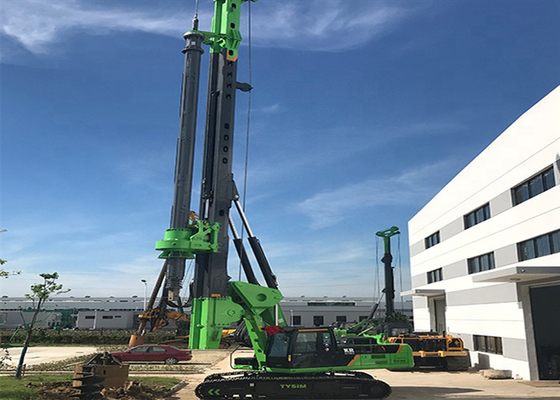 150kNm 52m Small Rotary Pile Machine Auger Hydraulic Crawler Drill Machine 100KN