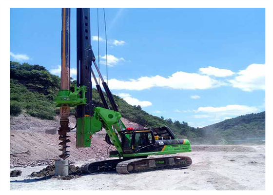 perforadora hidráulica llena del agua subterránea del agujero de los 64m de la máquina rotatoria 2000m m de tierra de la pila