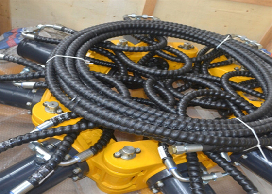 construcción hidráulica del triturador 30L/Min Foundation Drilling Tools For de la pila de 600kN 150m m