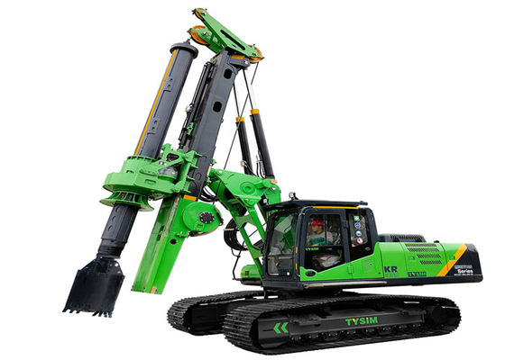 Espacio libre bajo 3.8L del 125KN/M que llena la máquina de la pila de Rig Engine Displacement Hydraulic Press